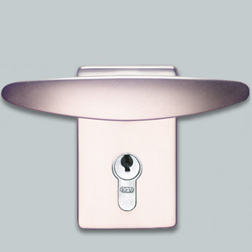 Klamka aluminium srebrna